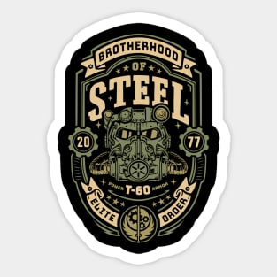 Knight of Steel T-60 Sticker